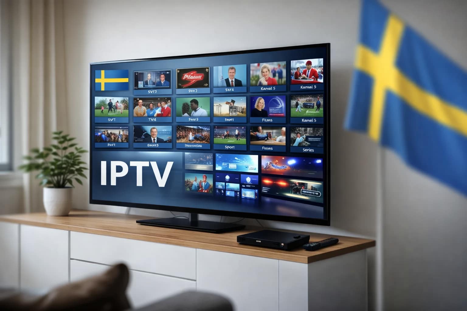 iptv sverige kanaler